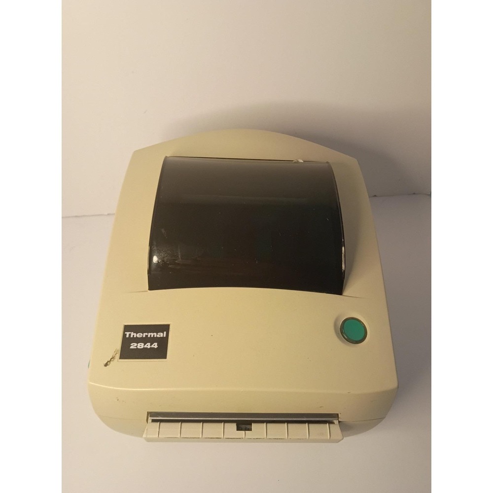 Zebra LP2844 Direct Thermal Label Printer No Cables Gray